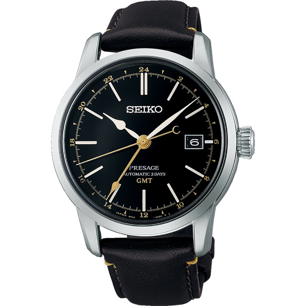 Montre Seiko Presage SPB447J1 Presage GMT Craftmanship Collection