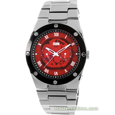 Watch Time 3 hands Tempa Red 47034-R