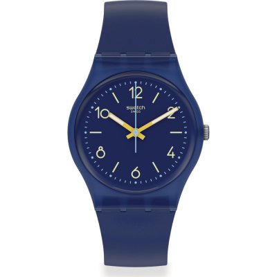 Montre Swatch Originals Medium (34mm) SO28N108 Indigo Swing