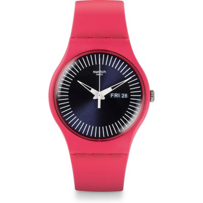 Montre Swatch Originals Large (41mm) SUOP702 Berry Rail