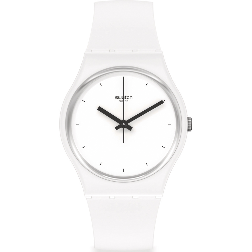 Montre Swatch Originals Medium (34mm) SO31W100 Think Time White