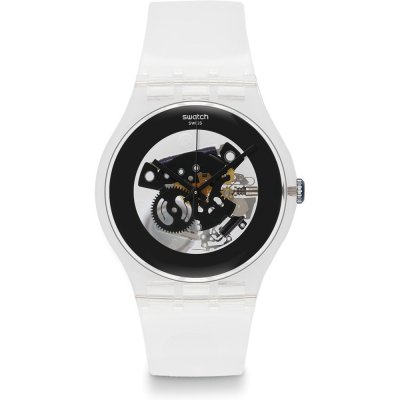 Montre Swatch Originals Large (41mm) SUOK107 Black Ghost