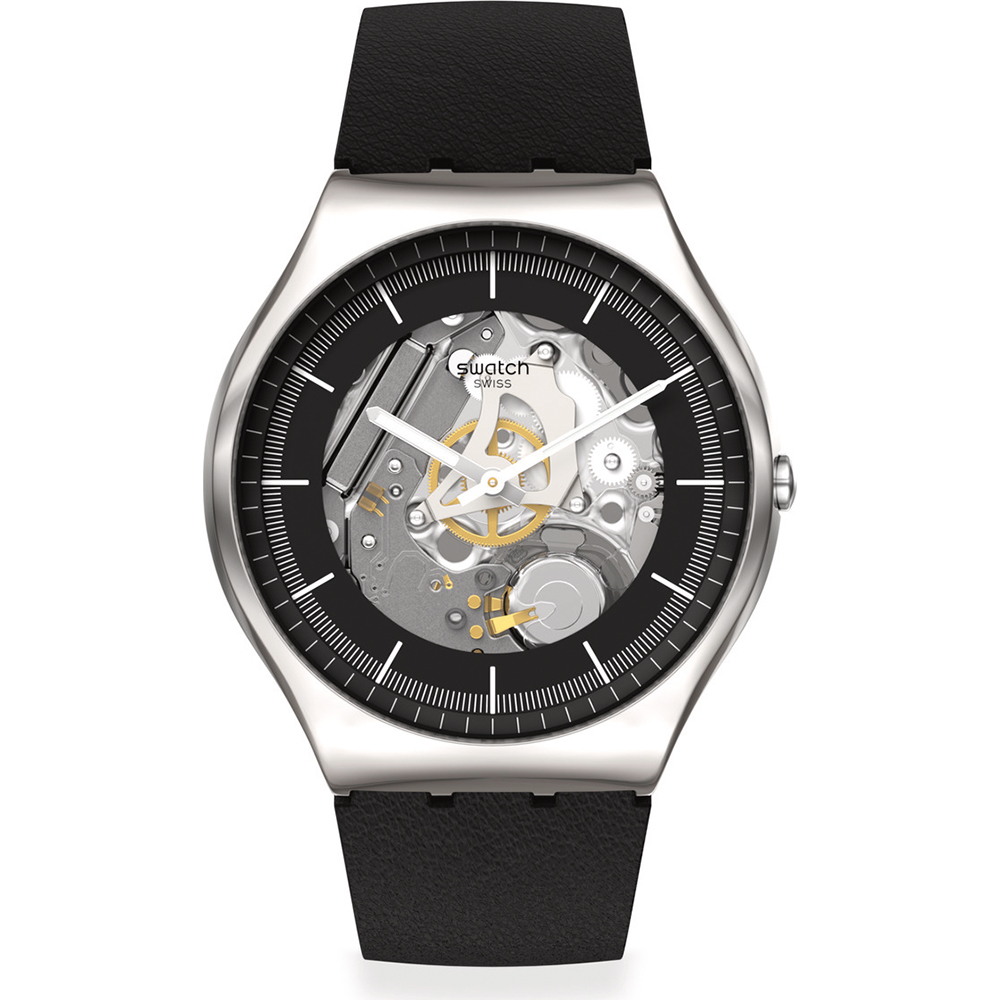 Montre Swatch New Skin Irony SS07S115 Black Skeleton