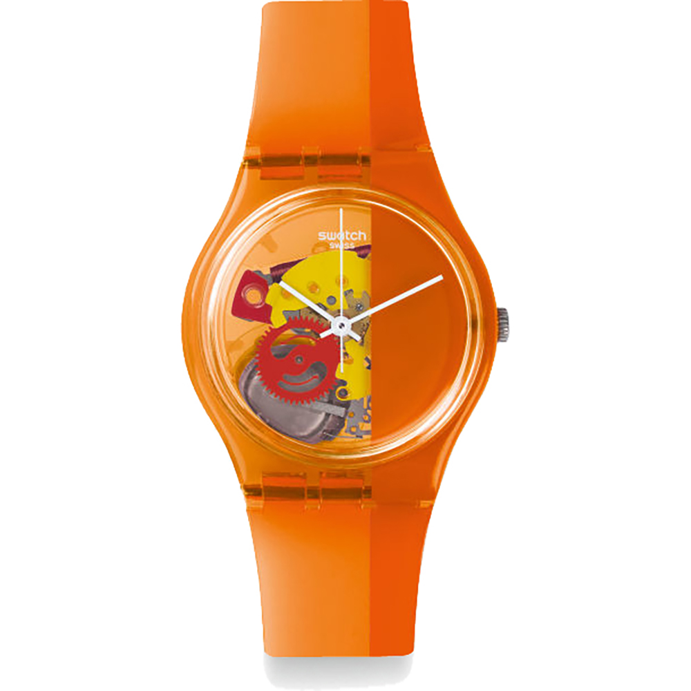 Montre Swatch Originals Medium (34mm) GO116 Bloody Orange