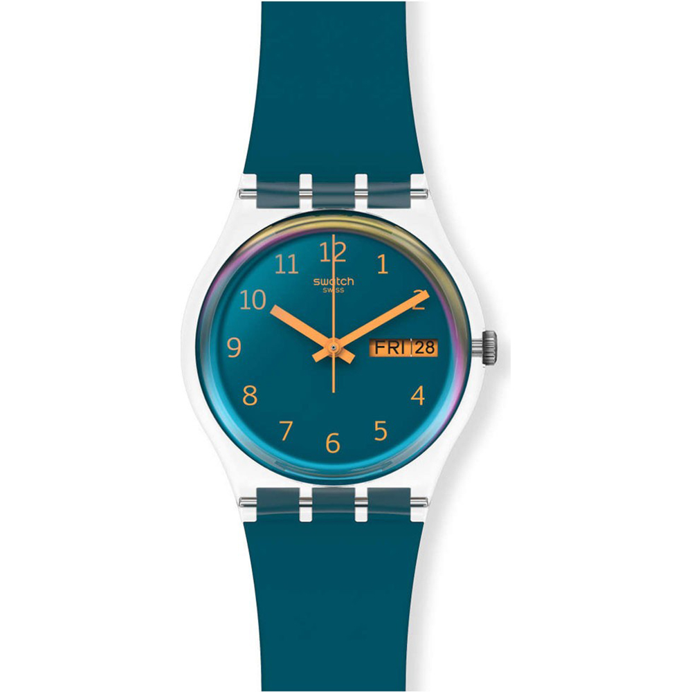 Relógio Swatch Original Medium (34mm) SO28K700-S14 Blue Away