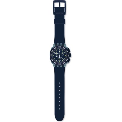 Montre Swatch Chrono Plastic SUIN402 Blue Hero