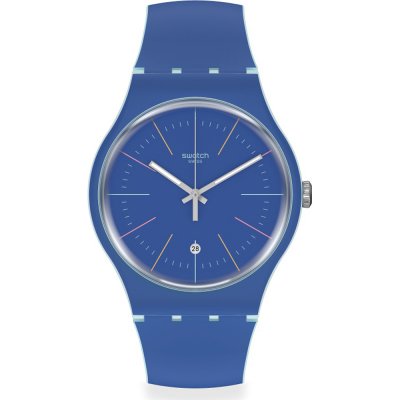 Montre Swatch Originals Large (41mm) SUOS403 Blue layered