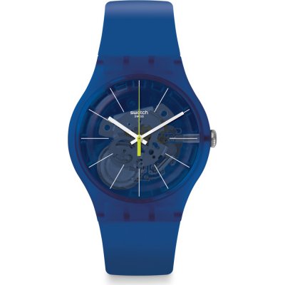 Montre Swatch Originals Large (41mm) SUON142 Blue Sirup