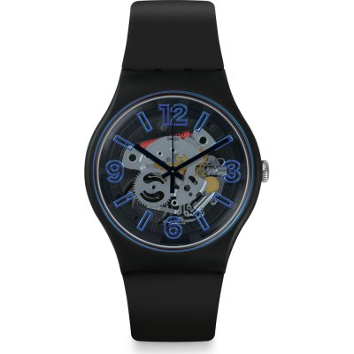 Montre Swatch Originals Large (41mm) SUOB165 Blueboost