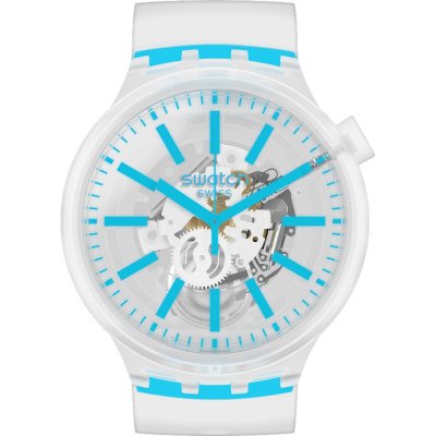 Montre Swatch Big Bold SO27E105 BlueInJelly