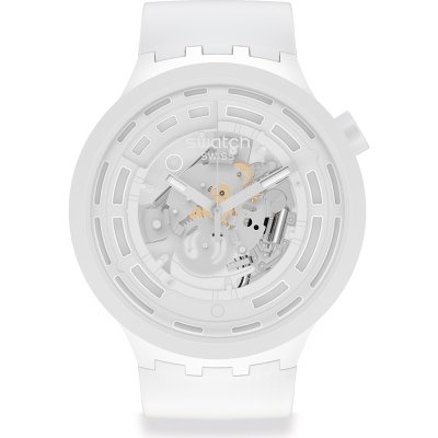 Montre Swatch Big Bold SB03W100 C-White