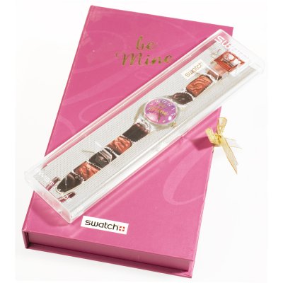 Montre Swatch Packaging Specials GK291PACK1 Chocolate Box (Be Mine)