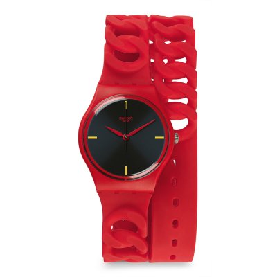 Montre Swatch Originals Medium (34mm) GR164 Cranberry Link