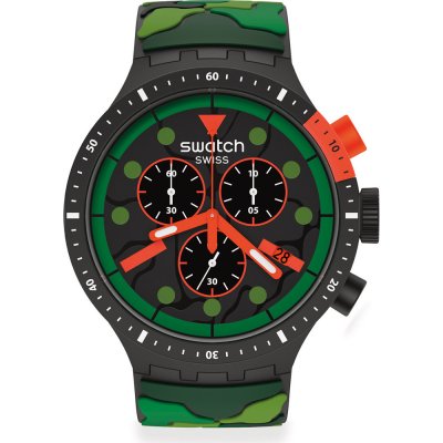 Montre Swatch Big Bold SB02B409 Escapejungle