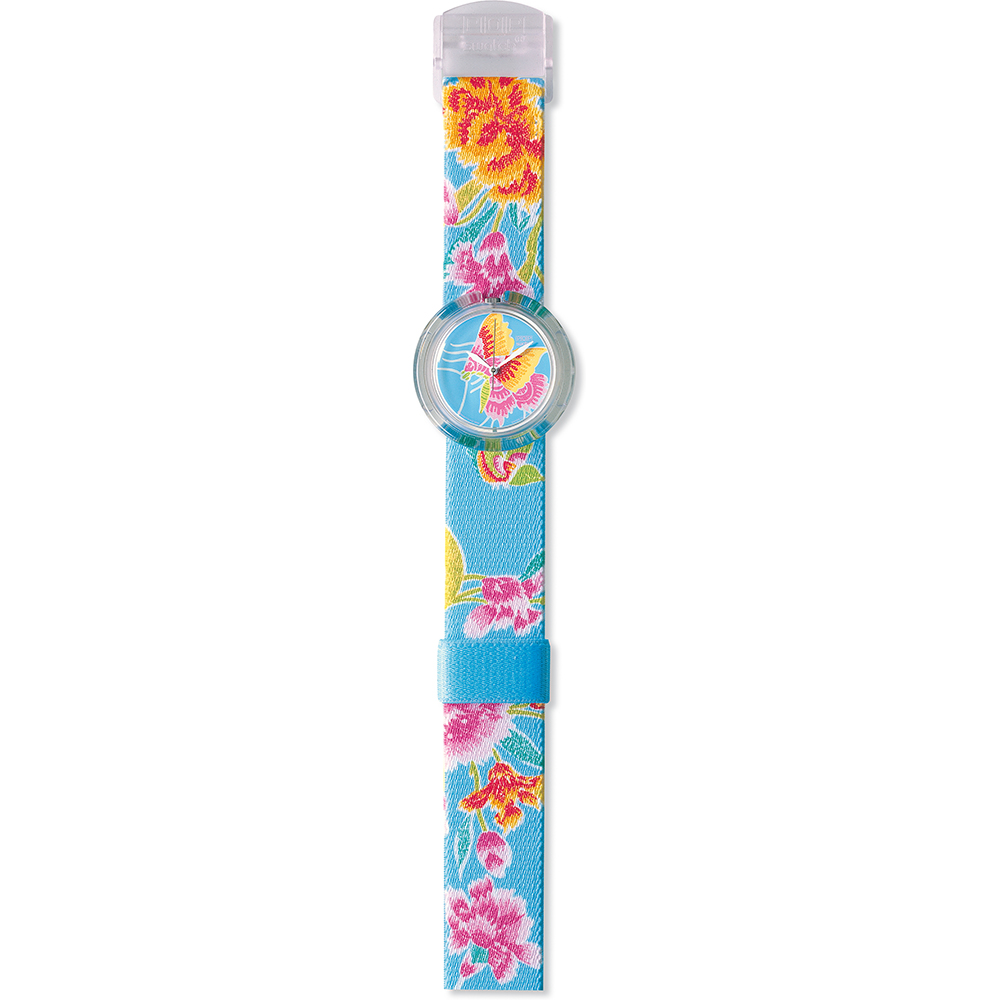 Montre Swatch Pop PMK112 Fleurs d'été