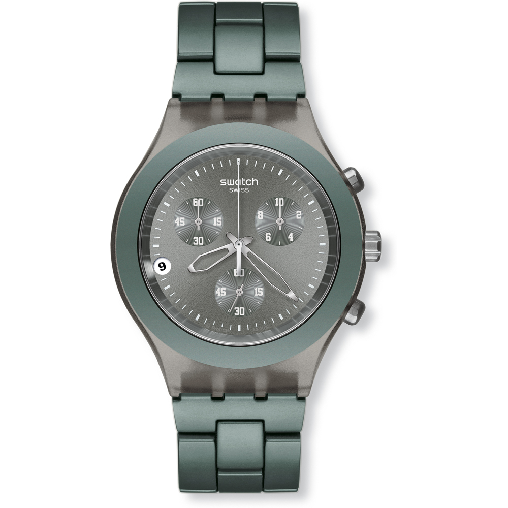 Montre Swatch Chrono SVCM4007AG Full Blooded Smokey Grey