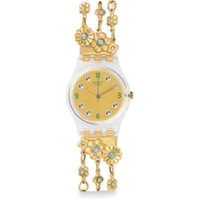 Montre Swatch Originals Small (25mm) LK341G Golden Flower