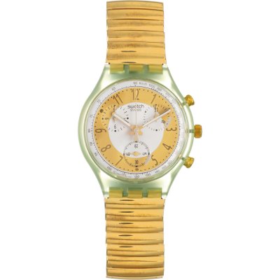 Montre Swatch Chrono SCG100 SCG101 Golden Globe