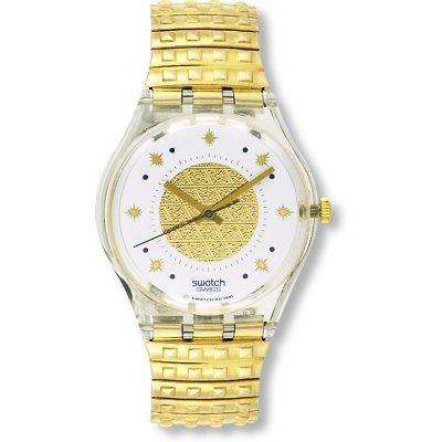 Swatch Originals Medium (34mm) GK142 GK143 Golden Waltz Uhr