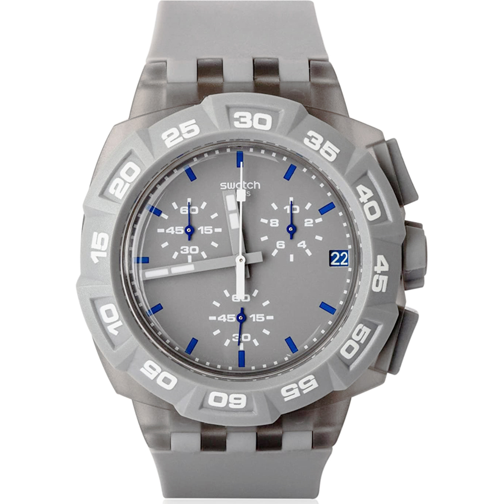 Montre Swatch Chrono Plastic SUIM402 Gray Hero