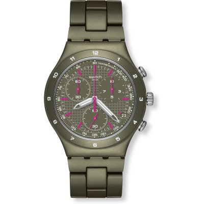 Montre Swatch Irony Chrono YCM4002AG Green Coat