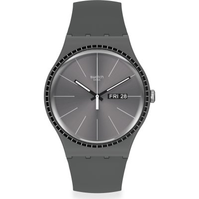 Montre Swatch Originals Large (41mm) SUOM709 Grey Rails