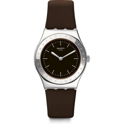 Montre Swatch Irony Medium YLS205 Lie De Vin