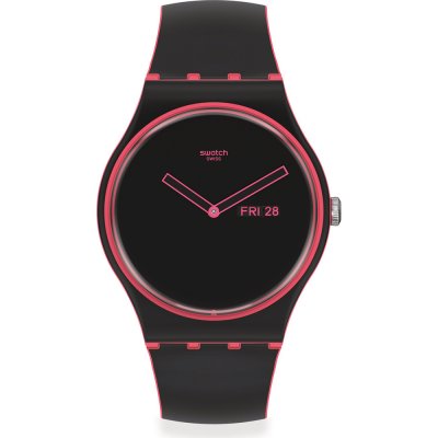 Montre Swatch Originals Large (41mm) SO29P700 Minimal Line Pink