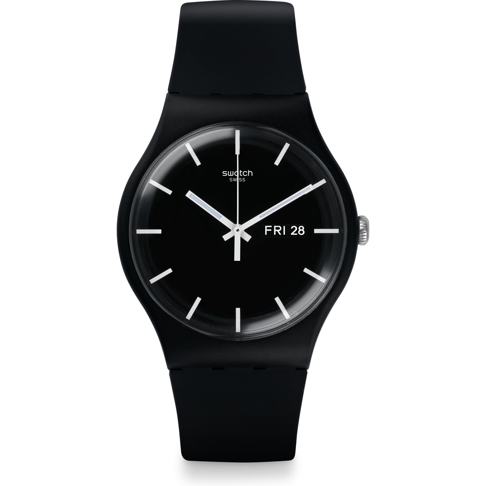 Montre Swatch Originals Large (41mm) SUOB720 Mono Black