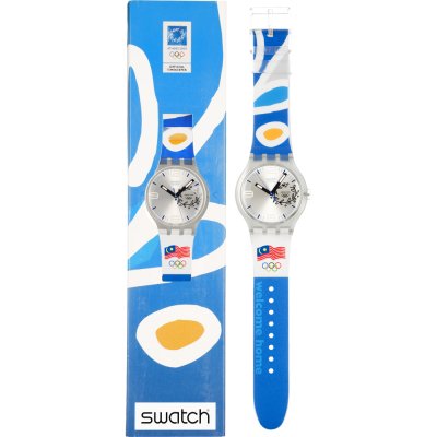 Montre Swatch Olympic Specials SUDK106L NOC Athens 2004 Malaysia