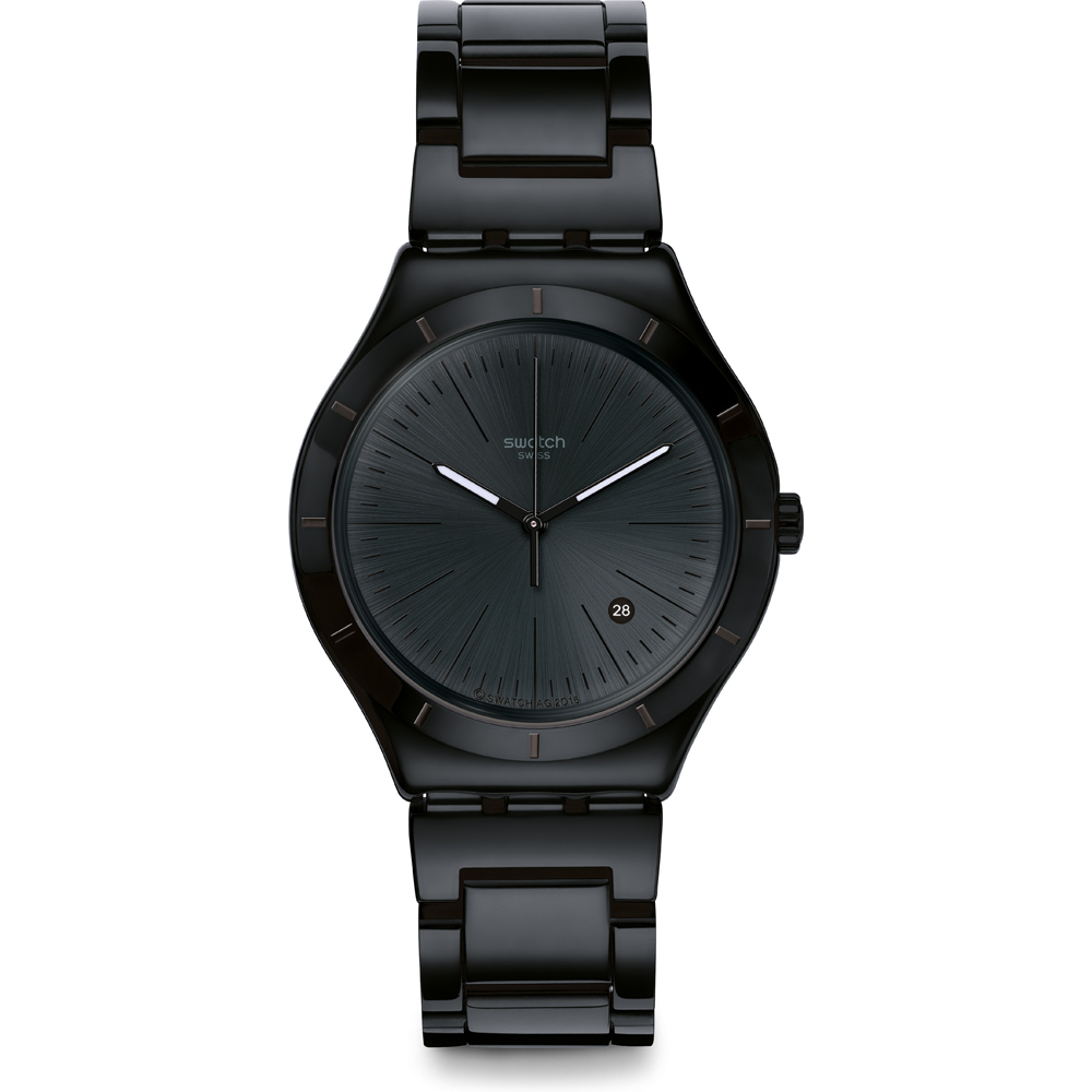 Montre Swatch New Irony Big Classic YWB404G Noir Intense