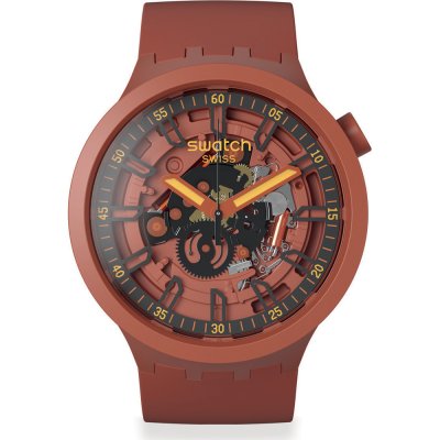 Montre Swatch Big Bold SB01R100 Open Hearts