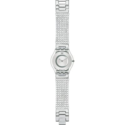 Montre Swatch Skin SFK103B Paved In Silver Small