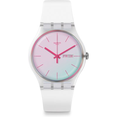 Relógio Swatch Originals Large (41mm) SUOK713 Polawhite