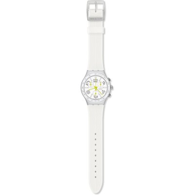 Montre Swatch Irony Chrono YCS4051 Ray Of Light White