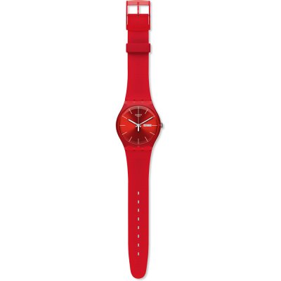 Montre Swatch Originals Large (41mm) SUOR701 Red Rebel