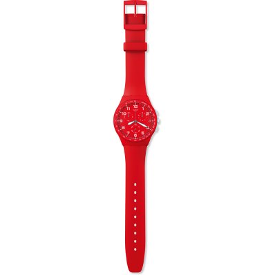 Montre Swatch New Chrono Plastic SUSR400 Red Shadow