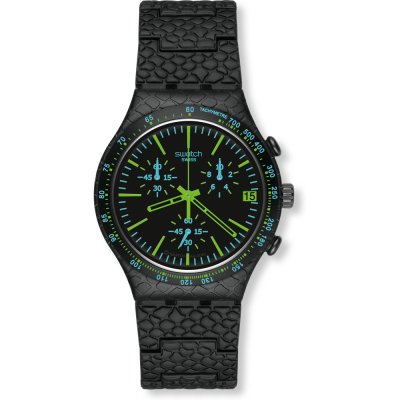 Montre Swatch Irony Chrono YCB4014AG Reptil Green