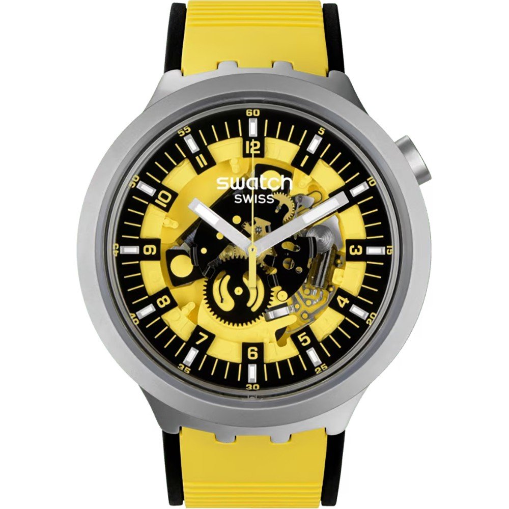 Montre swatch jaune new arrivals