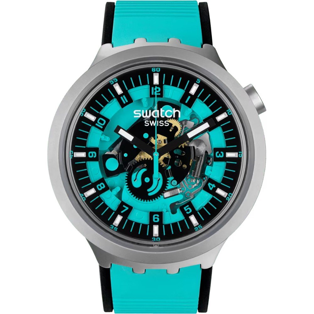 Montre Swatch Big Bold Irony SB07S111 Mint Trim