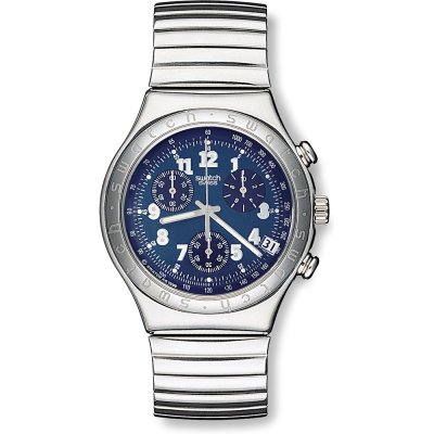 Swatch Irony Chrono YCS401F Secret Agent Flex montre