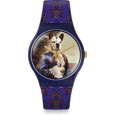 Montre Swatch Originals Large (41mm) SUON120 Sir Dog