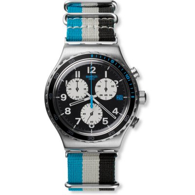 Montre Swatch Irony - Chrono New YVS409 Skybond