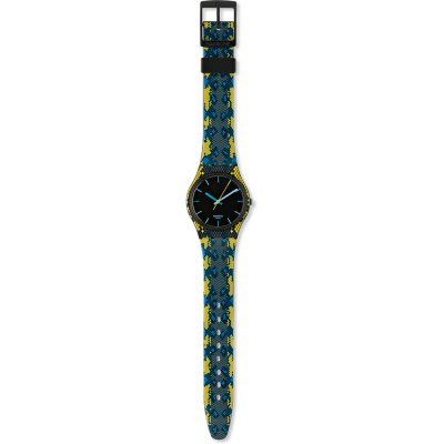 Montre Swatch Originals Medium (34mm) GB254 Snaky Blue