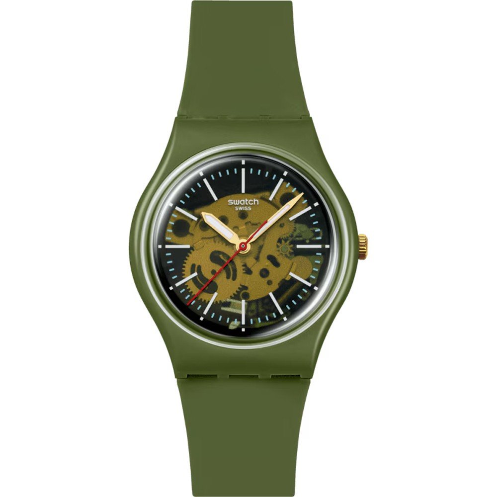 Montre Swatch Originals Medium (34mm) SO28G110 Thru The Greenery