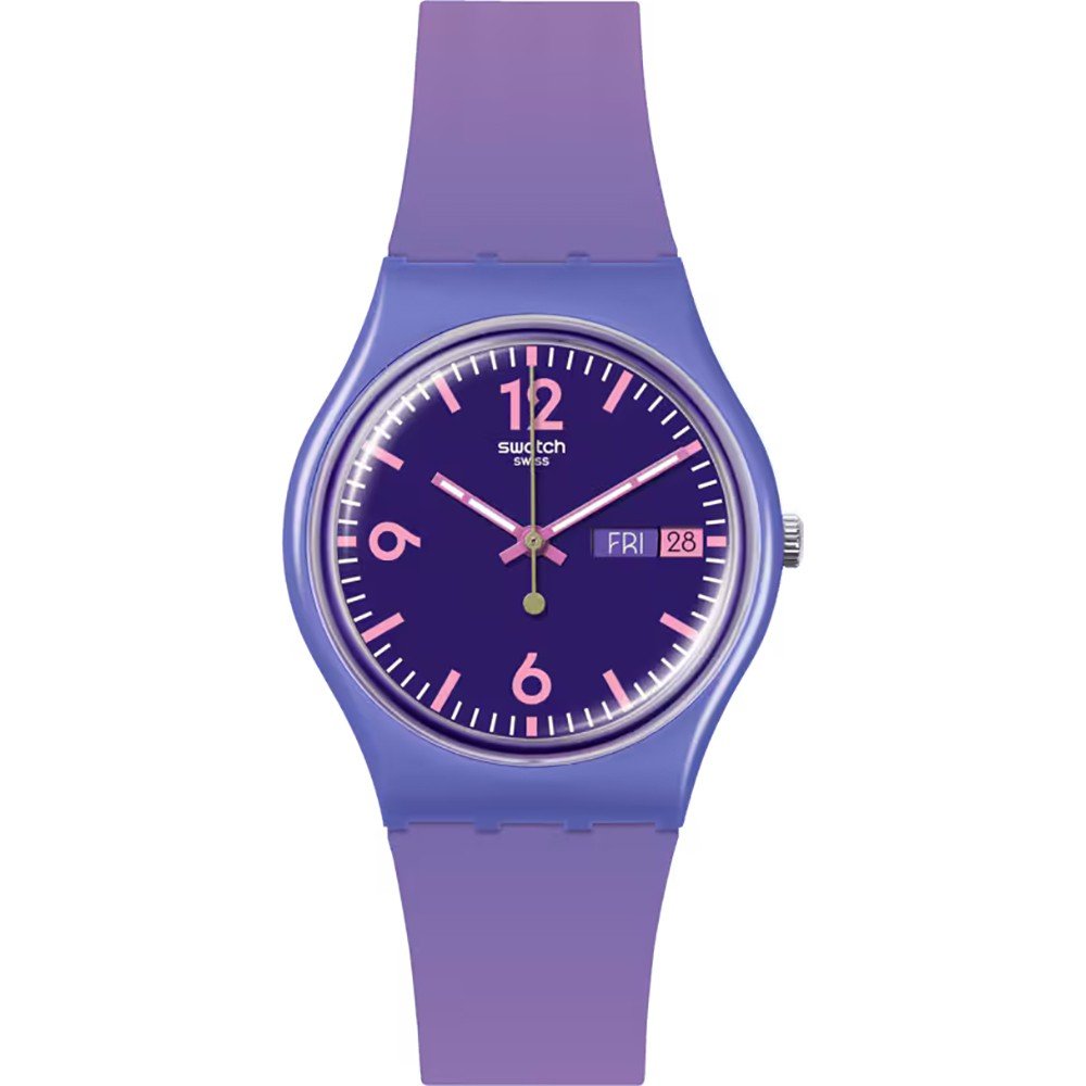 Relógio Swatch Originals Medium (34mm) SO28V700 Purple Rollshot