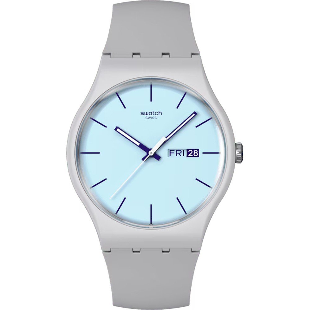 Swatch Originals Large (41mm) SO29M702 Blueberry Sky Uhr