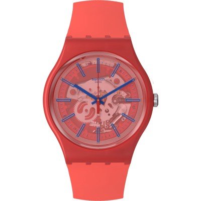 Montre Swatch Big Bold SO29R107-5300 Redder Than Red Pay!