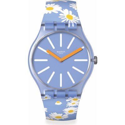 Montre Swatch Originals Large (41mm) SO29S100 Dazed by daisies