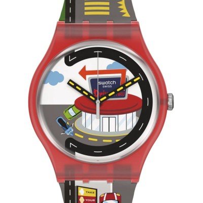 Montre Swatch Originals Large (41mm) SO29Z118 Destination Special Biel